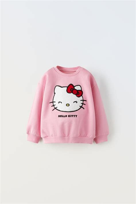 zara hello kitty sweatshirt.